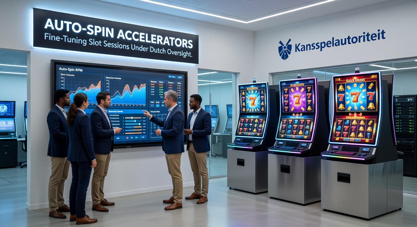 Schermafbeelding van een mobiele slot app met auto-spin instellingen en KSA-logo, illustrerend finetuning opties voor Nederlandse spelers