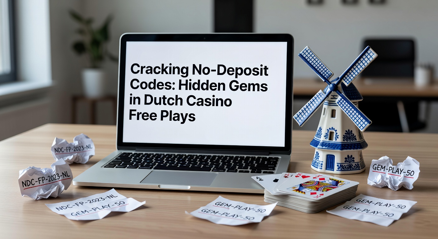 Een enthousiaste speler voert een exclusieve no-deposit code in op een mobiel scherm van een Nederlands online casino, met free spins die oplichten op de achtergrond