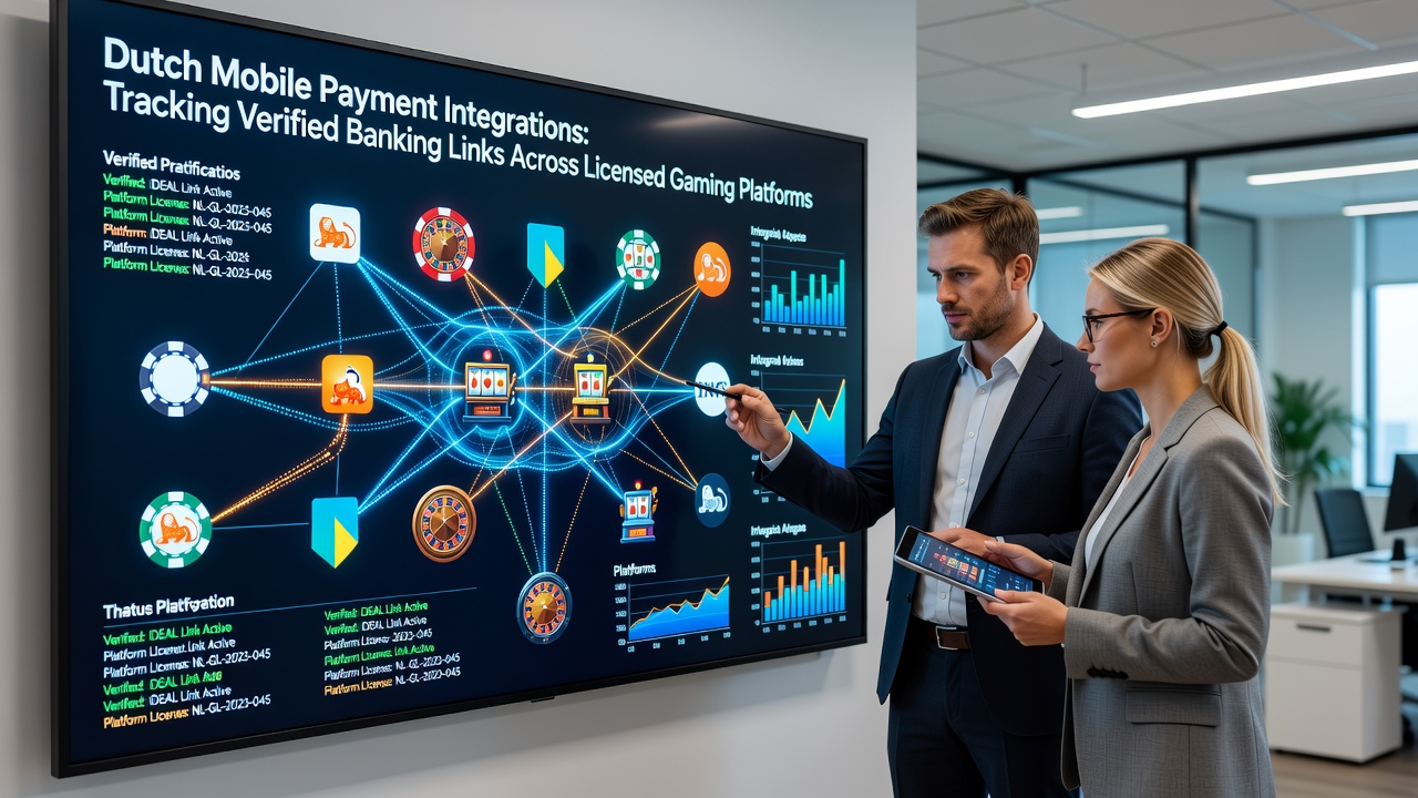Detailopname van verificatieprocessen en tracking van bankkoppelingen in mobiele gokomgevingen