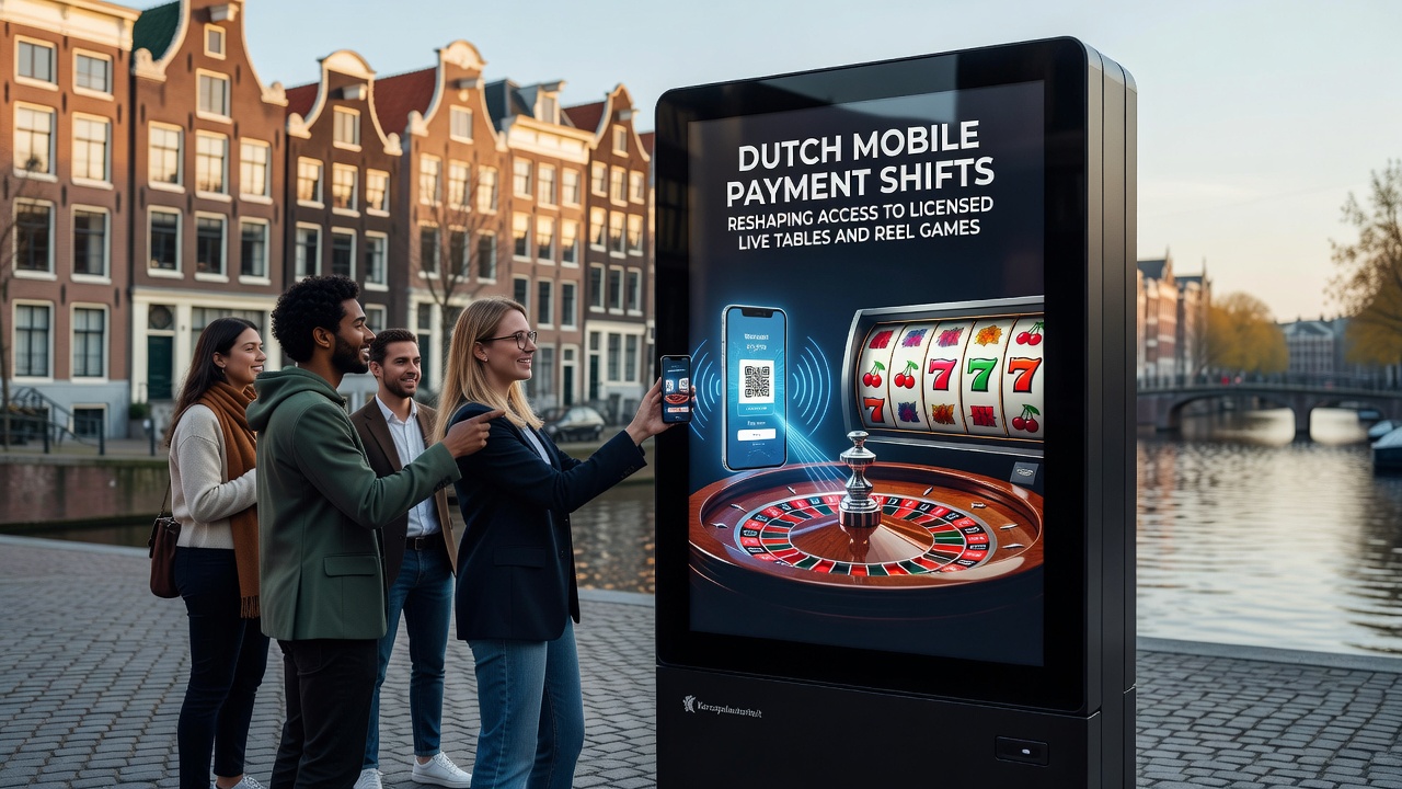 Gebruikers die mobiele betalingen uitvoeren voor live casino sessies