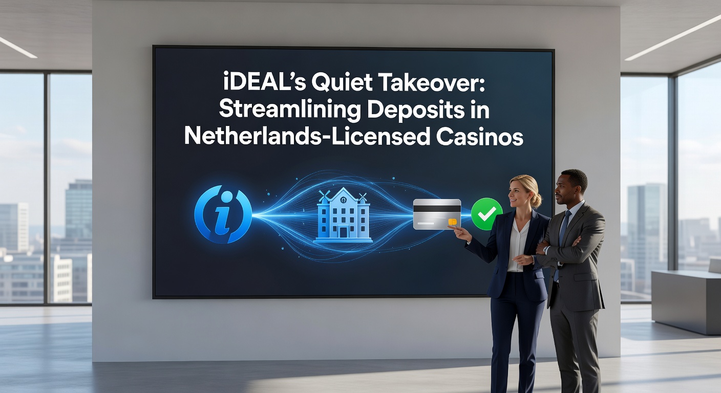 Grafiek die de groei van iDEAL-transacties in Nederlandse online casinos laat zien, met stijgende lijnen vanaf de legalisering in 2021