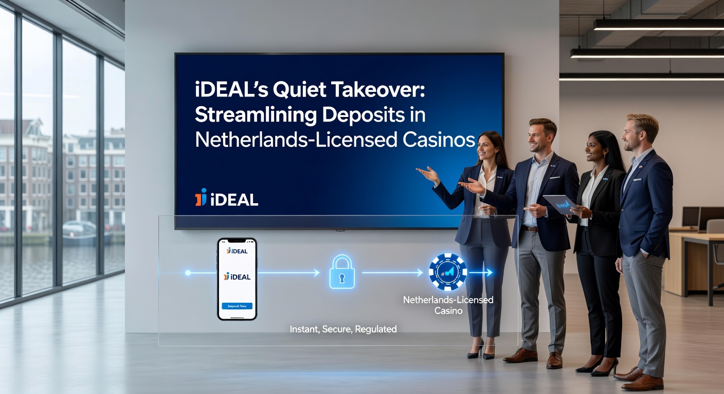 Schermafbeelding van een iDEAL-betaling in een Nederlands online casino, met banklogo's en een bevestigingsknop