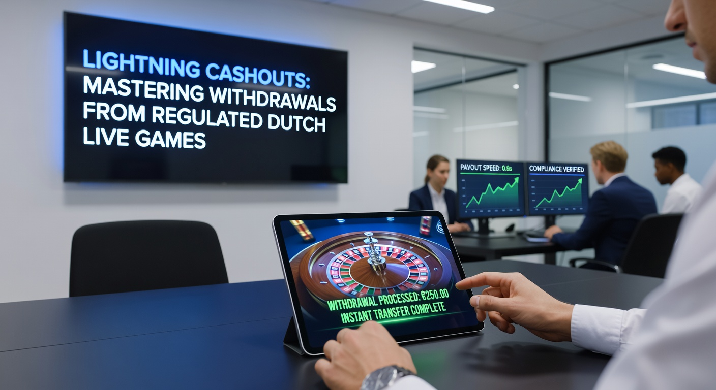 Grafiek met verwerkingstijden van uitbetalingen in Nederlandse live casino's, tonen daling van uren naar minuten sinds 2022