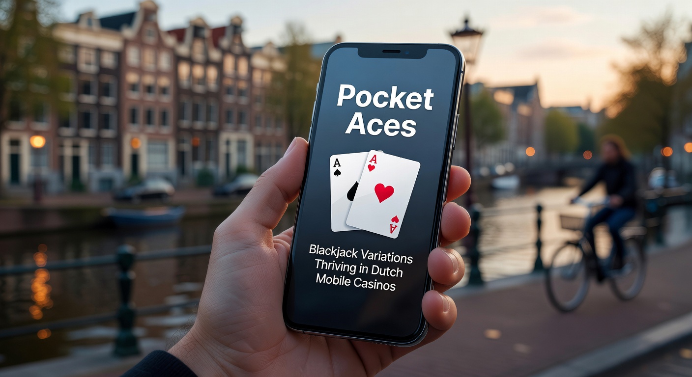 Mobiele blackjack-speler met smartphone in Nederlandse setting, kaarten en fiches zichtbaar op scherm