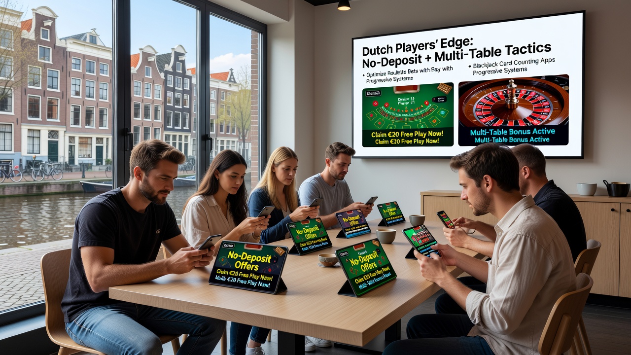 Multi-table blackjack en roulette op smartphones met no-deposit bonussen onder KSA-toezicht