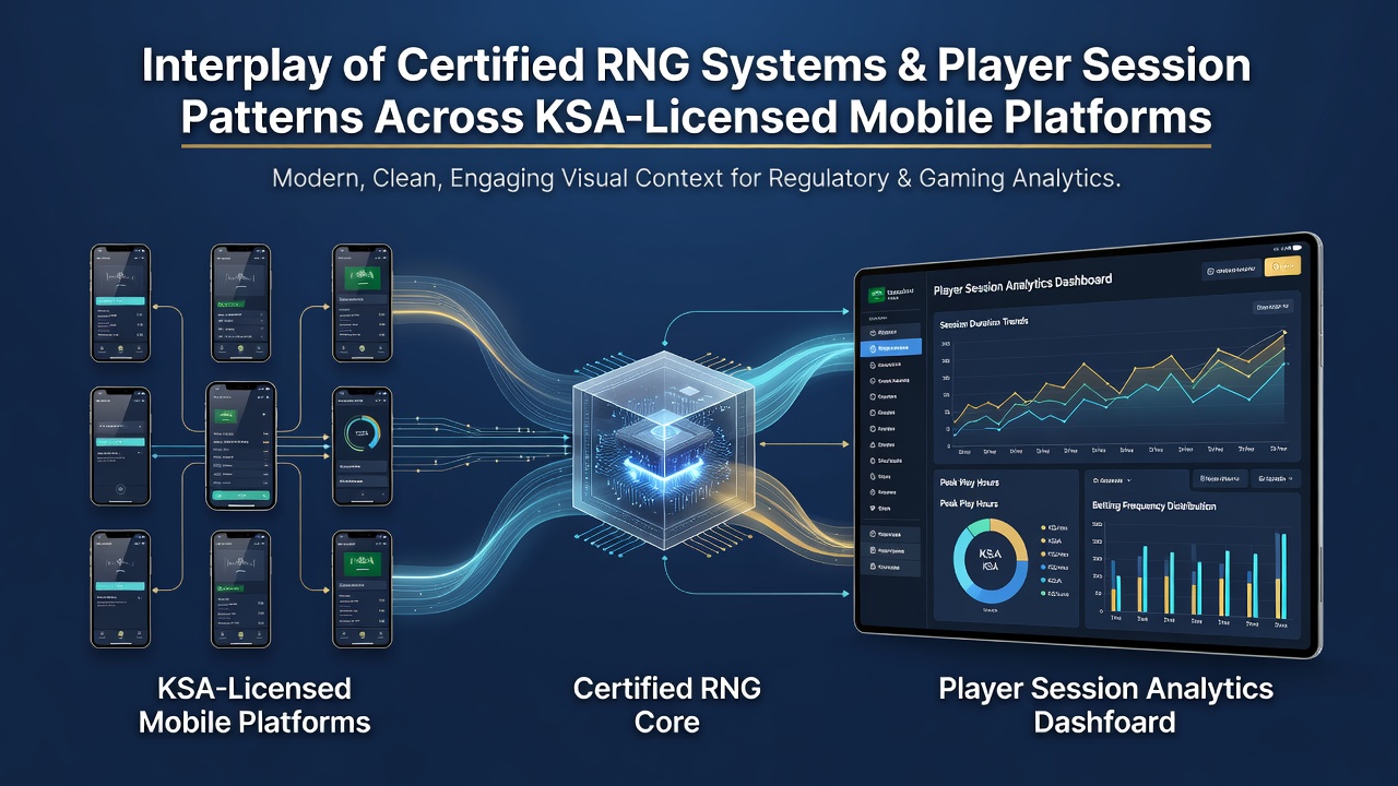 Analyse van spelerssessies en RNG-certificering op mobiele gokapps